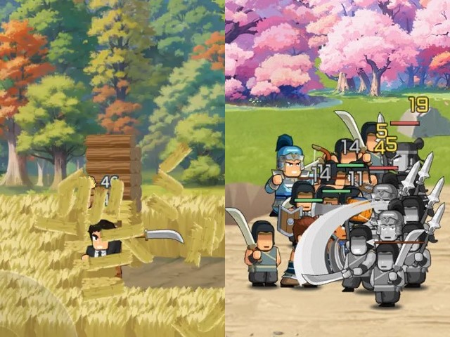 バリバリ大作戦のゲーム画面