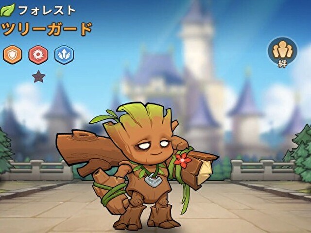 トップヒーローズ最強キャラランキング4位のツリーガード
