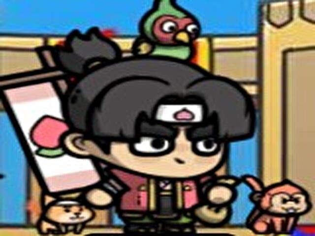 ドタバタ王子くんのキャラクターである桃太郎